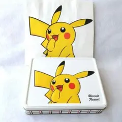 【匿名配送】限定品　ポケモン　ビスケットアソート　スプリングコレクション　缶のみのサムネイル