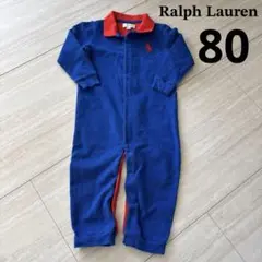 Ralph Lauren ロンパース 12M 青・赤 80