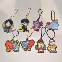 BTS BT21 ラバーキーホルダー