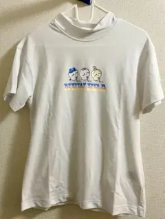 NEW ERA ちいかわ コラボ モックネック Tシャツ ホワイト Sのサムネイル