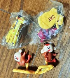 最終価格　たべっ子どうぶつ　チョコサプ キリン　ネコ　サル　4個セット