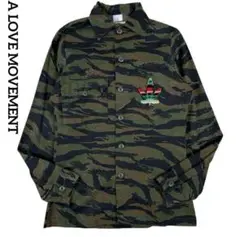 A LOVE MOVEMENT アラブムーブメント ミリタリーシャツジャケット