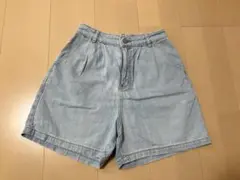 Honeys ハニーズ　COLZA コルザ デニムショートパンツ　ブルー　M