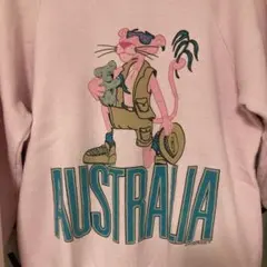 90’s ピンクパンサー　スウェット　ピンク