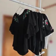 刺繍入りTシャツ Lサイズまとめ売り