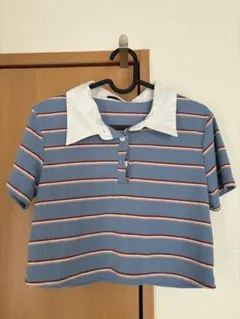 クロップドポロシャツ