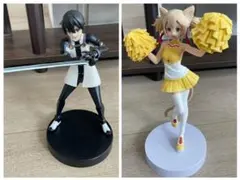 ソードアート・オンライン　キリト＆シリカ 2体セット