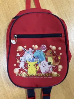 初代ポケットモンスター リュック 赤