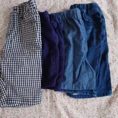 ガールズ ショートパンツ ハーフパンツ まとめ売り サイズ130 色んなブランド
