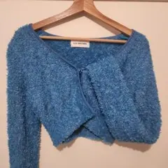 LILY BROWN ペーパーヤーンカーディガン