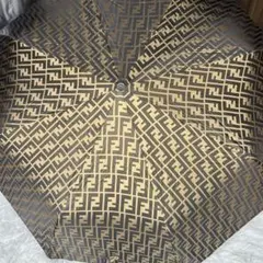 新品 タグ付 FENDI フェンディ 折りたたみ傘 ズッカ ブラウン