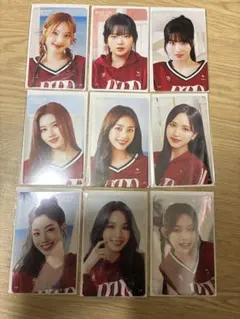 twice トレカ　くじ参加賞9枚セット