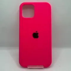 iPhone12 12Pro ピンク シリコン素材 ソフト 非純正