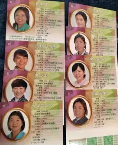 EPOCH2020 ゴルフ選手 トレーディングカード 59枚セット