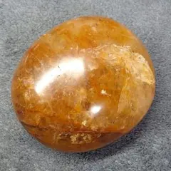 C380　ゴールデンヒーラークォーツ　パームストーン　握り石　48✕55ミリ