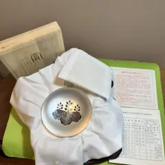 純銀杯 3点セット　永続記念品　木箱、説明書付き 純銀杯 3点セット 永続記念品 木箱、説明書付き 純銀杯 3