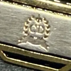 【美品】Christian Dior カフス ゴールド シルバー CDロゴ