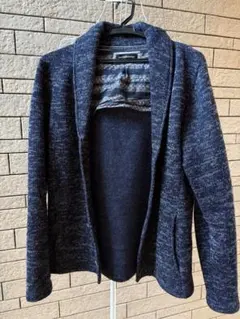 semantic design 未使用に近い ニットジャケット M ネイビー