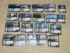 イジンデン　 トレーディングカード　 緑カード　54枚セット