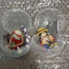【ワンピース ONE PIECE まちぼうけ】 ルフィA1体・ヤマト2体セット