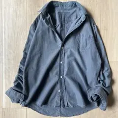 フランク&アイリーン LUKE ダメージ加工 メンズXS オーバーシャツ 綿