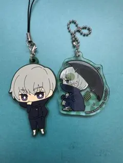 呪術廻戦 狗巻棘 キーホルダー 2点セット
