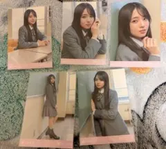 乃木坂46瀬戸口心月　タイムリミット片想い生写真5種コンプ