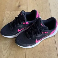 20.5㎝ ナイキ スニーカー レボリューション7 ブラック/ピンク