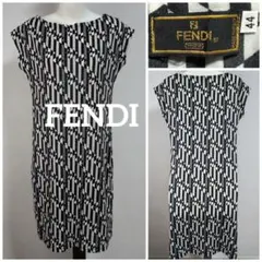 【美品】FENDIフェンディ　ミニワンピース　ズッカ柄 FENDI（ミニワンピース）のフリマアイテム一覧