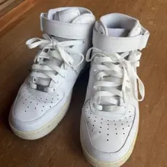 Nike Air Force 1 ハイカットスニーカー ホワイト