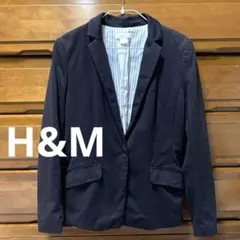 H&M 黒 テーラードジャケット EUR 38 美品