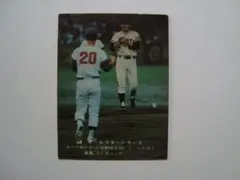☆当時物　【カルビー】プロ野球カード 　1975年　18　オールスター　長島他