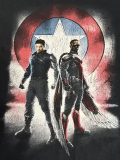 古着　MARVEL ファルコン アンド ウィンターソルジャー Tシャツ XLのサムネイル