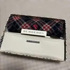 【新品】BURBERRY ペンケース ハンカチセット
