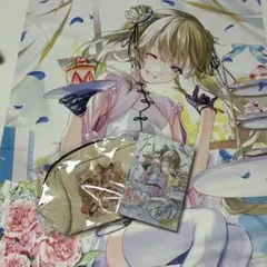 チャッピー様 C107 プレイマット ＆ スリーブ 遠坂あさぎ 藍沢エマ