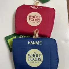 WHOLEFOODSエコバッグ2個