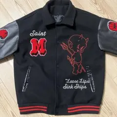 【訳あり】SAINT MICHAEL スタジャン　DEVIL Mのサムネイル