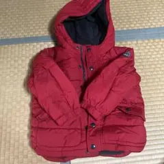 babyGap 赤 フード付きダウンコート 3歳用