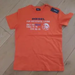 DIESEL Tシャツ オレンジ サイズ 7のサムネイル