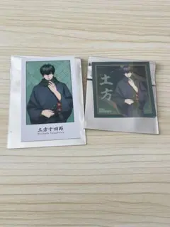 銀魂 ポップアップ 椿の花 フォト風カード ステッカー 土方十四郎
