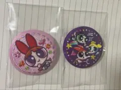 パワーパフガールズ 刺繍缶バッジ 2個