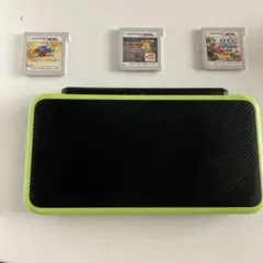 ニンテンドー3DS 本体 ブラック/グリーン
