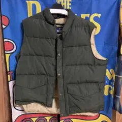 【90s】【美品】Woolrich ダウンベスト XL オリーブグリーン