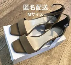 GU 靴 新品タグ付 ブラウン サンダル Mサイズ