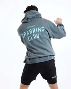BOXRAW スパーリングクラブ　オーバーサイズ・パーカー　Lのサムネイル