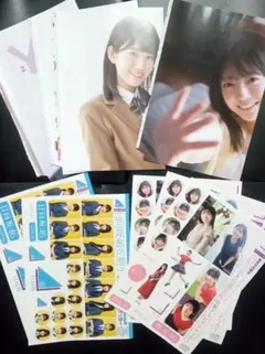 「坂道アイドル」付録限定非売品特典グッズセット！新品未使用品！