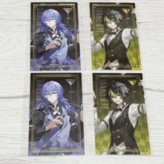 アニメイトカフェ にじさんじ 箔押しカクテルカード 星導ショウ 伊波ライ