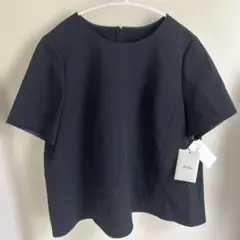新品未使用 タグ付きLeilian レリアン 半袖ブラウス ブラック17プラスのサムネイル