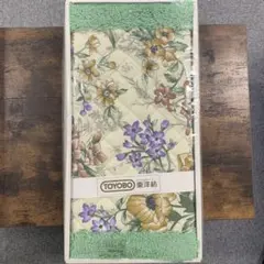 TOYOBO 花柄　バスマット