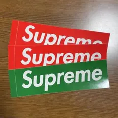 supreme ロゴステッカー 3枚セット 2024fw ノベルティ